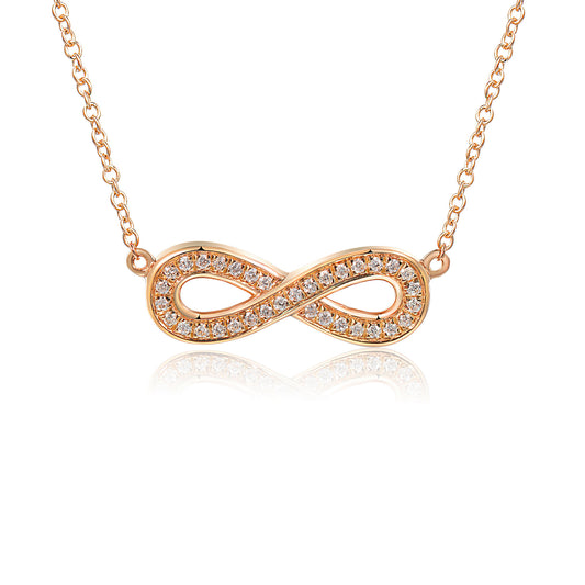 Micro Set Double Assorted Diamond Necklace