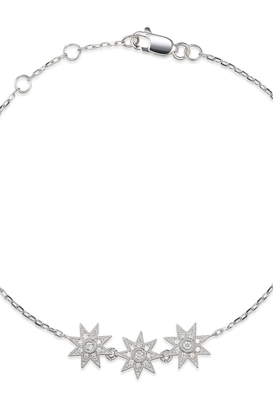 Micro Set Round Brilliant Cut Diamond Assorted Bracelet
