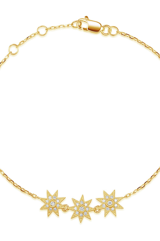 Micro Set Round Brilliant Cut Diamond Assorted Bracelet