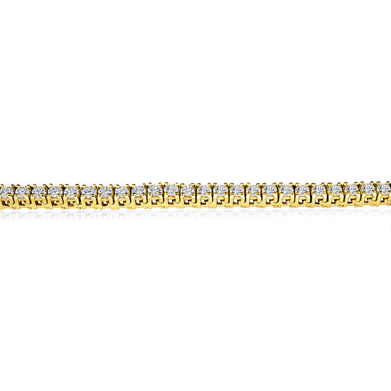 Round Brilliant Cut Diamond straight Finesse Necklace