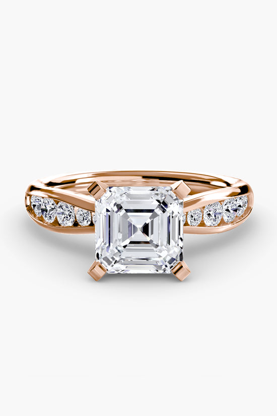 Solitaire with Pavé 3