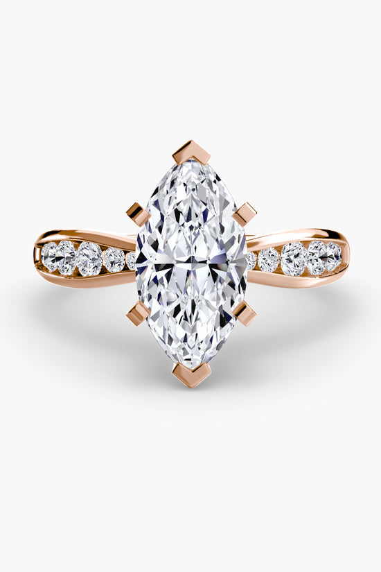 Solitaire with Pavé 3
