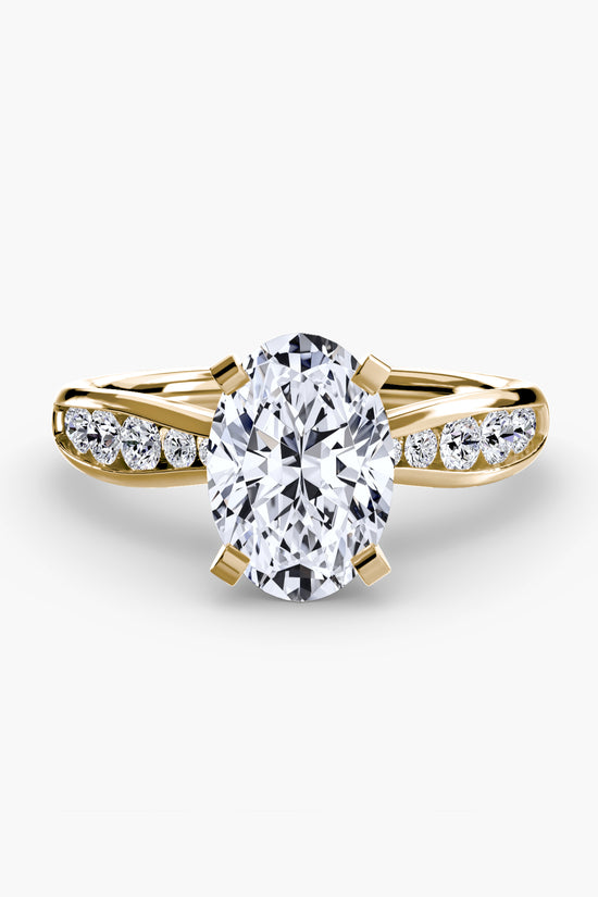 Solitaire with Pavé 3