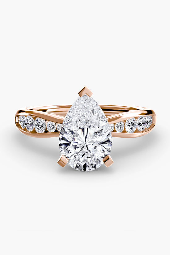 Solitaire with Pavé 3
