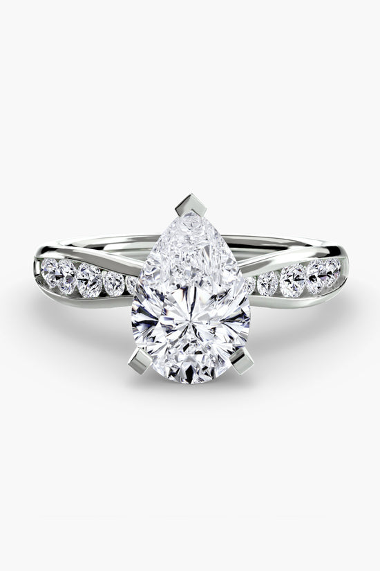Solitaire with Pavé 3
