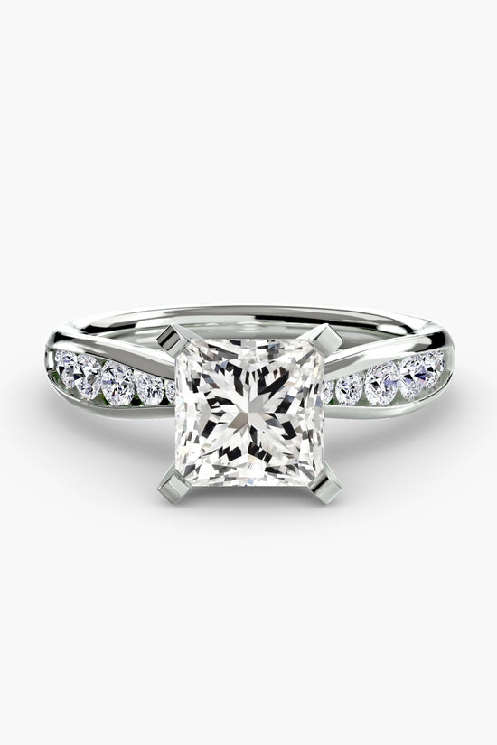 Solitaire with Pavé 3