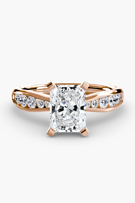 Solitaire with Pavé 3