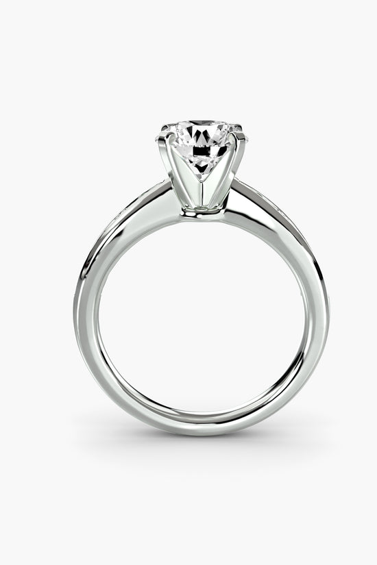 Solitaire with Pavé 3
