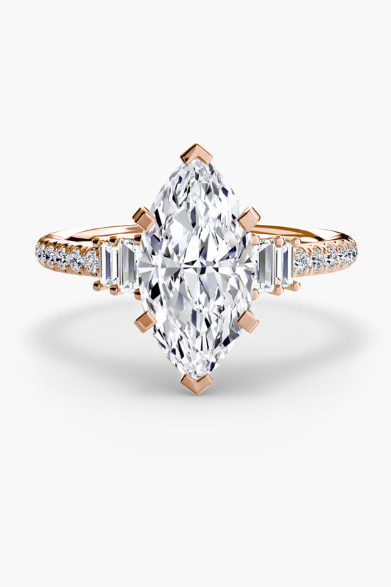 Solitaire with Pavé 4