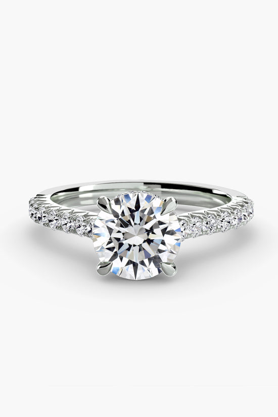 Solitaire with Pavé 5