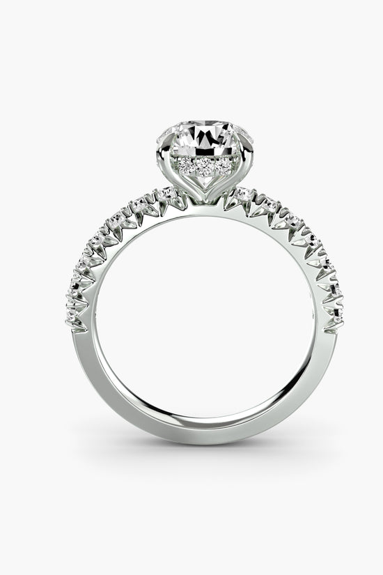 Solitaire with Pavé 6