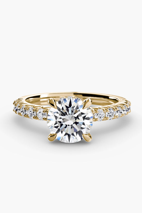 Solitaire with Pavé 6