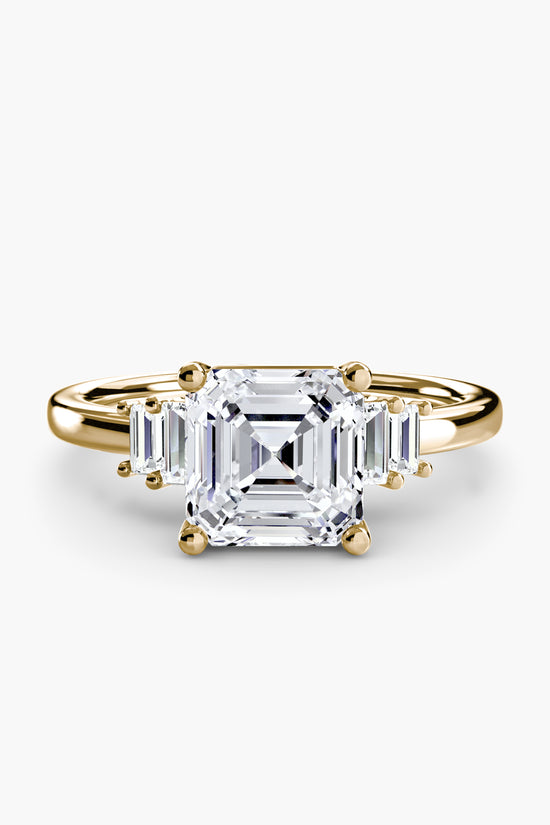 Baguette Accent Solitaire