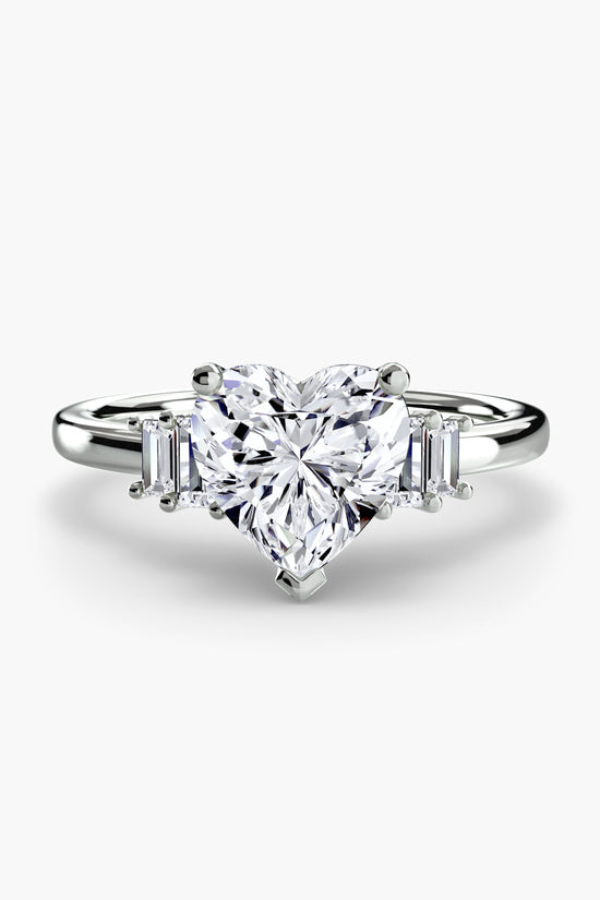 Baguette Accent Solitaire