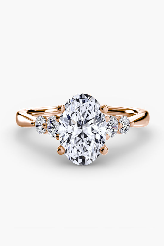 Solitaire with Shoulder Accents 2