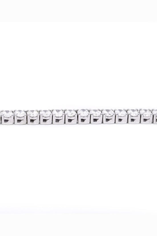 Tennis Bracelet Oval Cut 8.42ct Platinum 950
